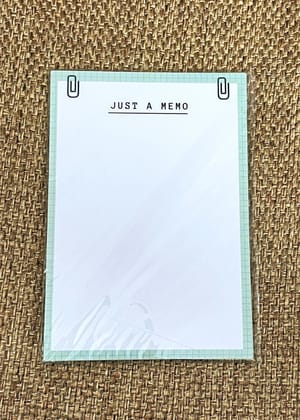 Memo Pad-Memo