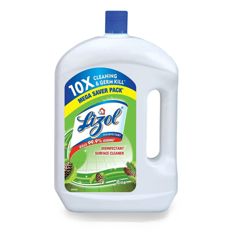 Lizol Pine Disinfectant Surface & Floor Cleaner, 2 L Bottle