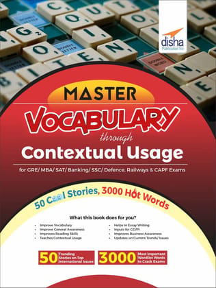 Mastering VOCABULARY through Contextual Usage for GRE, MBA, SAT, Banking, SSC, Defence, Railways & CAPF Exams 3rd Edition