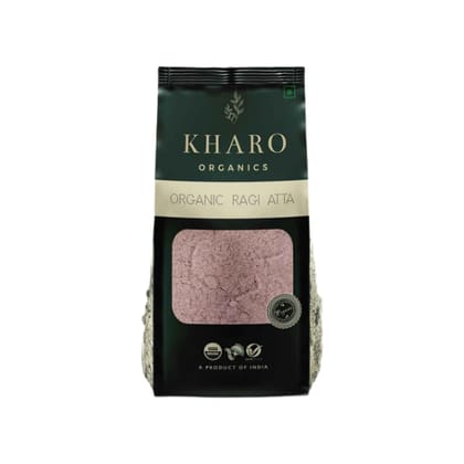 Kharo Organics Ragi Flour 500 Gms Pack Of 2