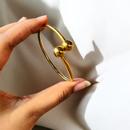 Gold-Plated Cuff Bracelet