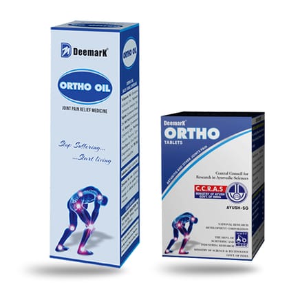 Deemark Ortho Oil and Tablets (100ml oil & 90 Tablets)