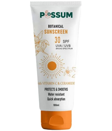 POSSUM - SPF 30 Sunscreen Cream For All Skin Type ( Pack of 1 )