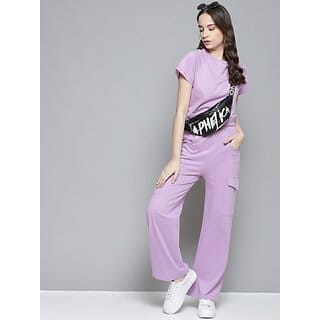 SHE PURE LUXURY WEAR Top Pant Co-ords Set