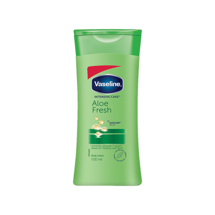 Vaseline Aloe Fresh Body Lotion, 100 ml Bottle