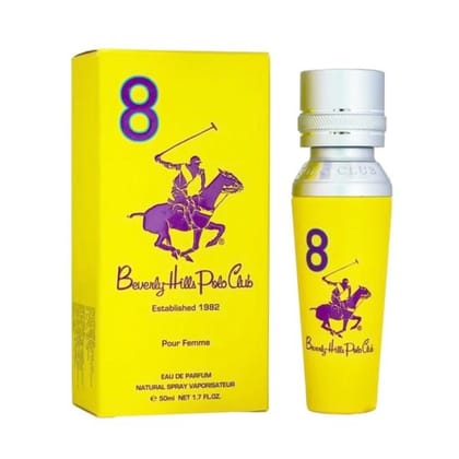 Beverly Hills Polo Club 8 Pour Femme Eau De Parfum 50Ml