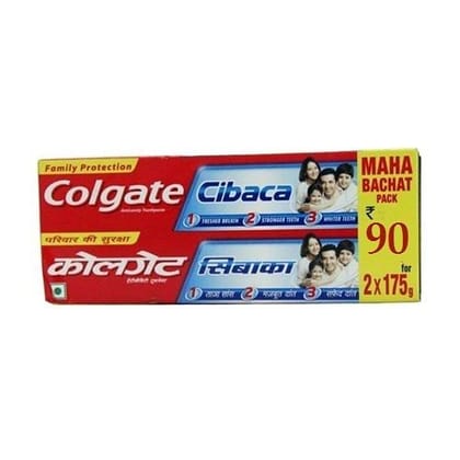 Colgate Cibaca Anticavity Toothpaste - Saver Pack, 350 G