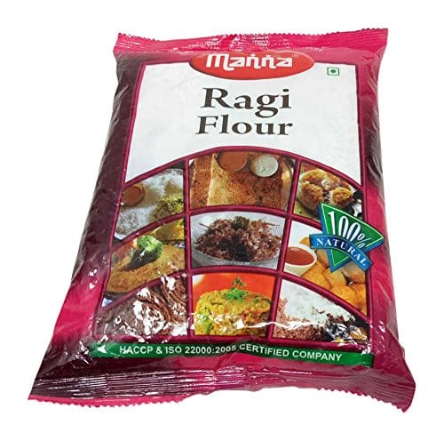 Manna Flour, Ragi, 500G Pouch