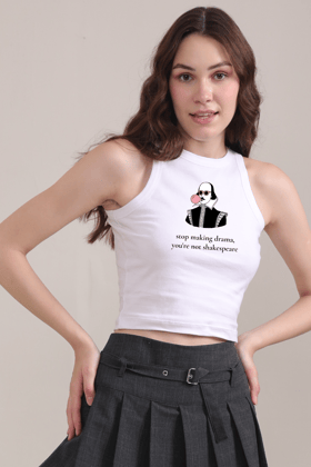 Stop Making Drama - Racerback Tank top-XS
