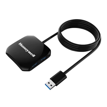 Honeywell Momentum Port 4-1 USB 3.0 Hub, Transmission Speed 5GBPS, Compatible with All USB Devices  