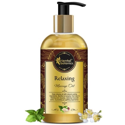 Relaxing Body Massage Oil, 200ml