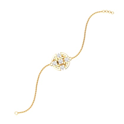 Senco Gold Royal Fortuna Diamond Bracelet