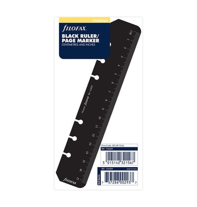 Ruler Page Marker Black Personal