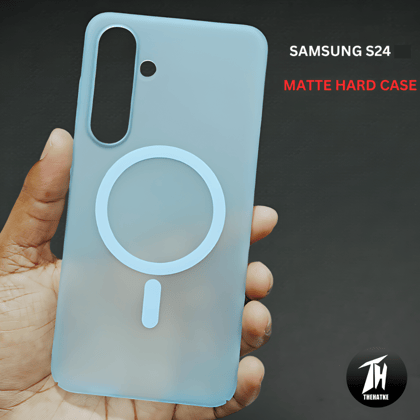 Blue Paper Matte Magsafe Case for Samsung A15 5g