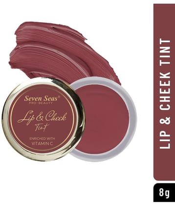 Seven Seas Lips & Cheek Tint Enriched With Vitamin C For Lips,Cheeks and Eye (Copper Rust 8g)