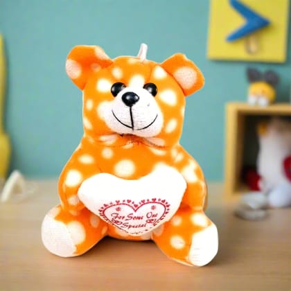 Teddy Bear Soft Toy | Hanging Plush Toys | Cute Stuffed Animal for Car Dashboard - for Kids, Babies, Boys, Girls, Friends, Gifts, Birthday, Friendship Day (Yellow)