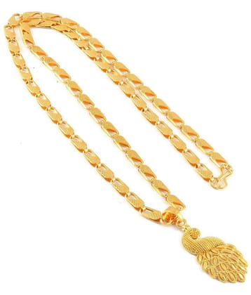 Jewar Mandi Gold Pendant ( Pack of 1 ) - Gold