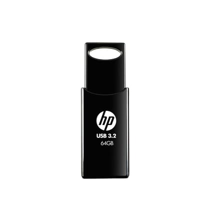 HP 712W 64GB USB 3.2 Flash Drive -Black