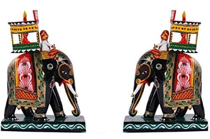 KND AMBARI ELEPHANT SET OF 2