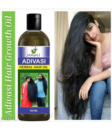 PURE Jangali ORGANICS hair care Aadivasi Best hair growth Hair Oil 100ML