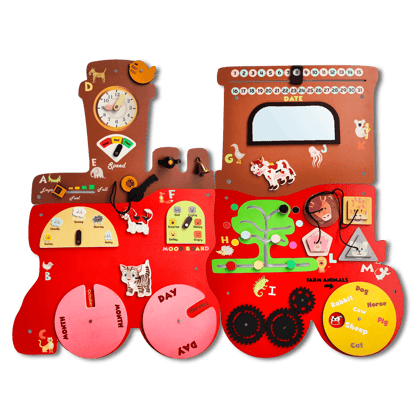 The Talking Train Activities Wall-Birchwood / 6 mm