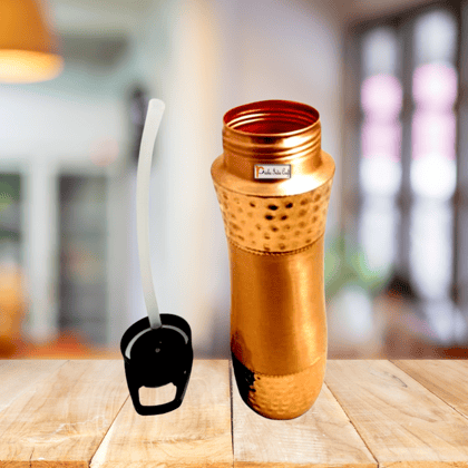 Copper Water Bottle  with sipper