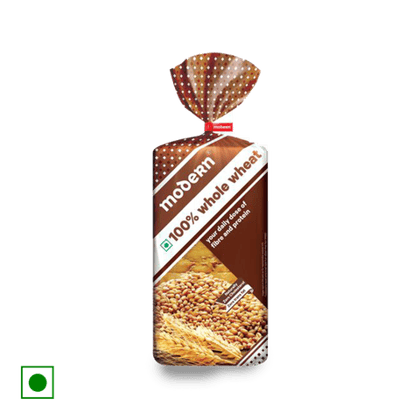 More Quality 1st 100% Whole Wheat Bread, 400 gm Pouch
