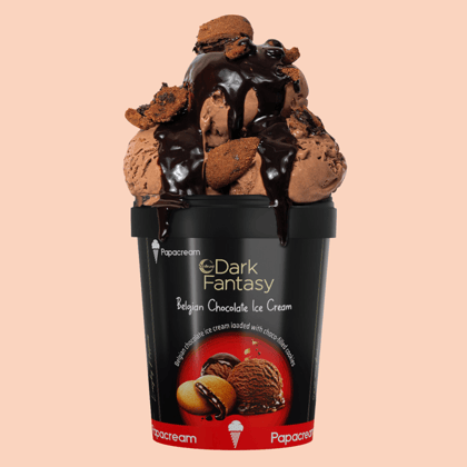 PAPACREAM X DARK FANTASY -BELGIAN CHOCOLATE ICE CREAM 500ML