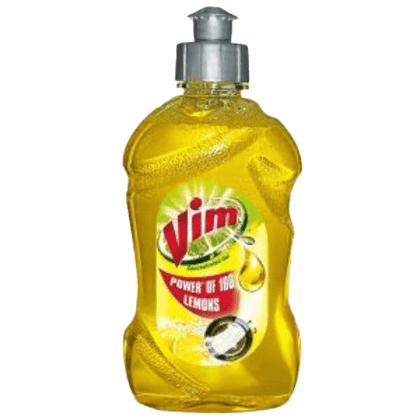 Vim Dishwash Gel Liquid Lemon 250ml