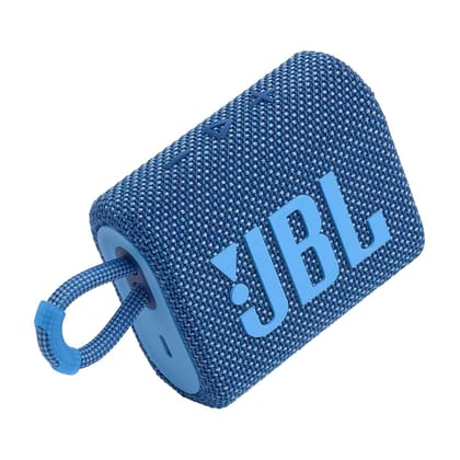 JBL Go 3 Eco with eco Wireless Portable Bluetooth Speaker-Blue