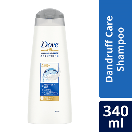 Dove Anti-Dandruff Solutions Dandruff Care Shampoo, Clinically Proven, 340 Ml