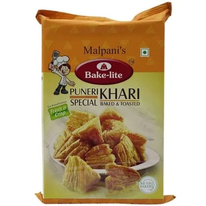 Malpani's Bake-lite Puneri Special Khari - Fresh N Crisp, 200 gm