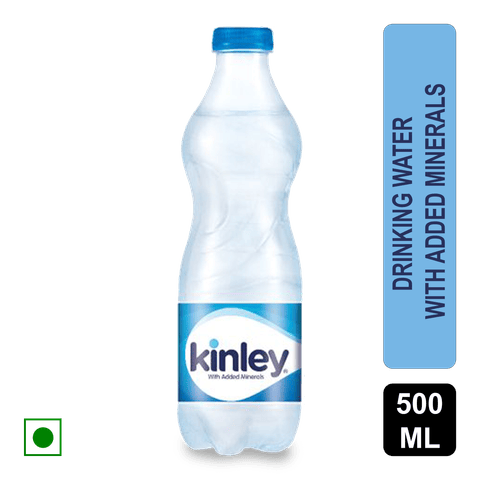 Kinley Drinking Water With Added Minerals, 500 ml Bottle