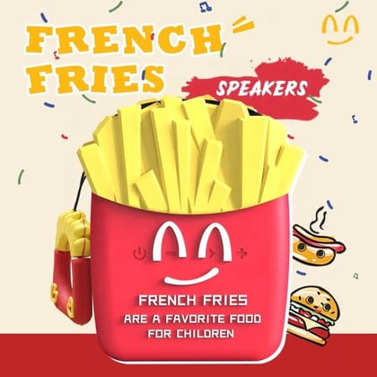 French Fries Bluetooth Speaker