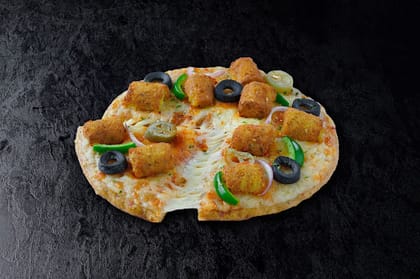 The Great Falafel Habibi Shawarma Pizza (Serves 1) - Newly Launched