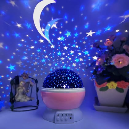 Premium c Lamp Projector with Colors and USB Cable,Lamp for Kids Room Night Bulb (Multi Color,Pack of 1)