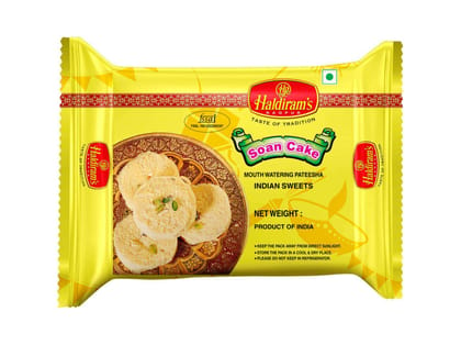 Haldiram's Soan Cake Packed Sweets - 200 Gm