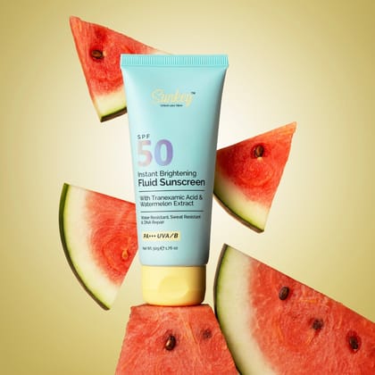 Fluid Sunscreen – SPF 50 With Tranexamic Acid & Watermelon Extract