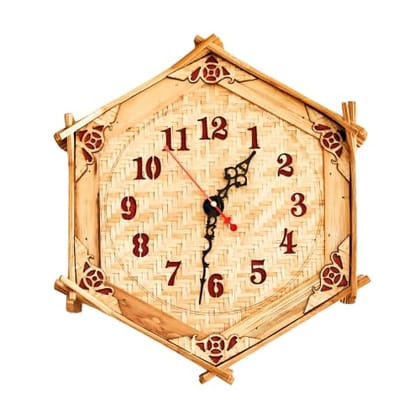 Bamboo Wall Watch 