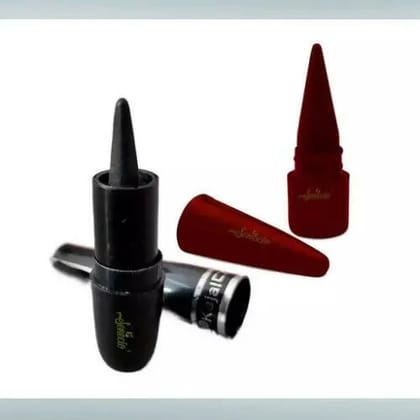 SENECIO 2Pc Vitamin. E Mini Maroon Sindur With Black Kajal Eyeliner Stick Combo Bridal Sindoor (2 Sets, 4 pcs)