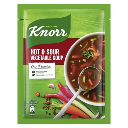 Knorr Classic Hot And Sour Soup With Real Vegetables, 41G