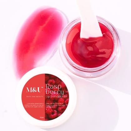 Raspberry Glossy Lip Mask For Smooth & Plump Lips