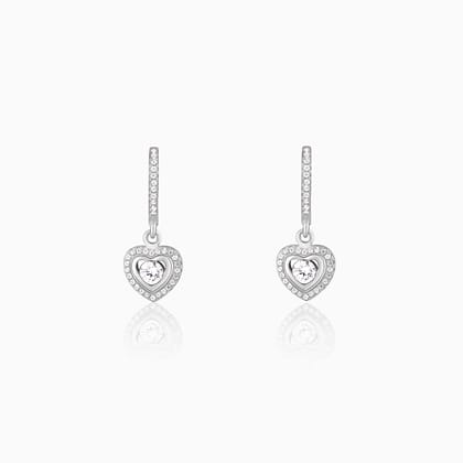 Silver Love Of My Life Earrings