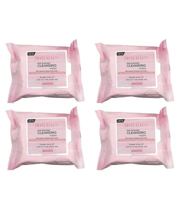 Lenon Beauty Swiss Beauty Wet Wipes ( 120 Pcs ) Pack of 4