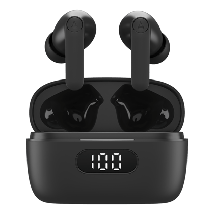 boAt Airdopes 121 PRO  Wireless Earbuds with 10mm Dynamic Drivers ASAP Charge ENx Technology Easy Touch Control-Black