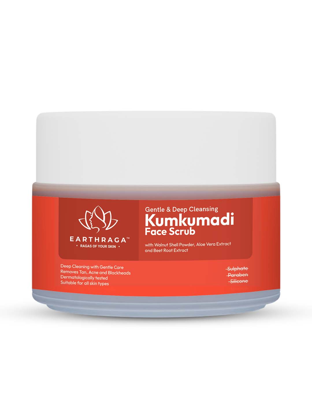 Earthraga Gentle & Deep Cleansing Kumkumadi Face Scrub