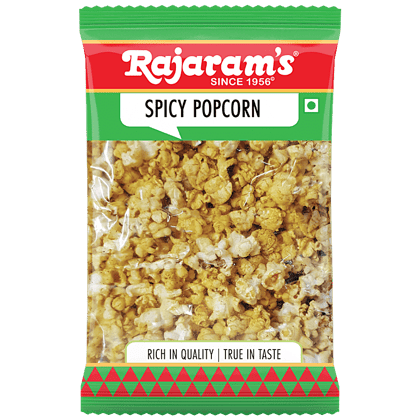 Rajaram Spicy Popcorn, 35 gm