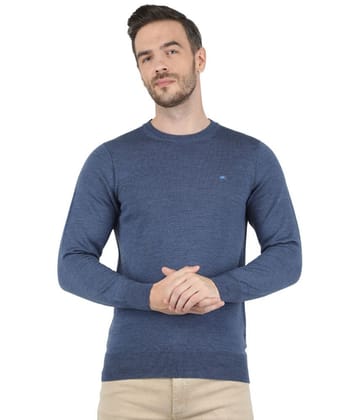 Monte Carlo - Grey Woollen Mens Pullover Sweater ( Pack of 1 ) - None