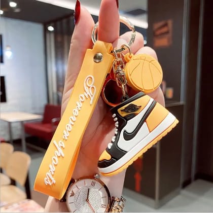 Forever Sports Sneakers Keychains - Yellow - Single Piece