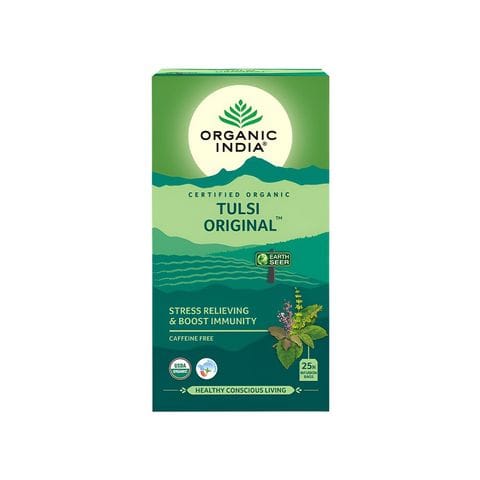 Organic India Tulsi Original Tea, 25 Units Box